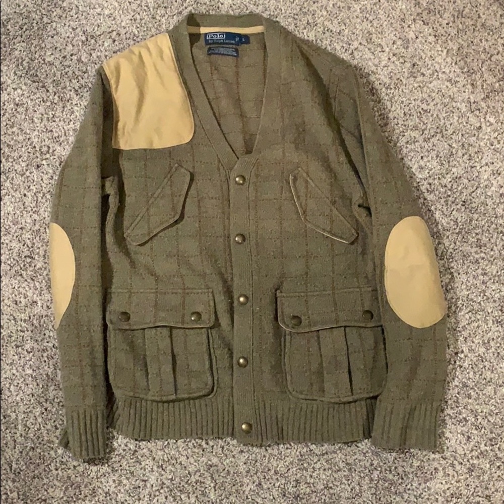 OG Ralph Lauren Sportsman hunting cardigan